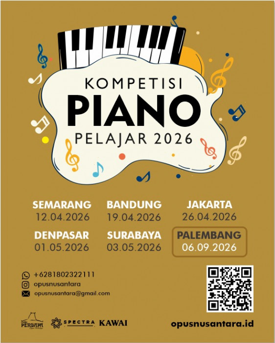 Kompetisi Piano Pelajar 2026 PALEMBANG