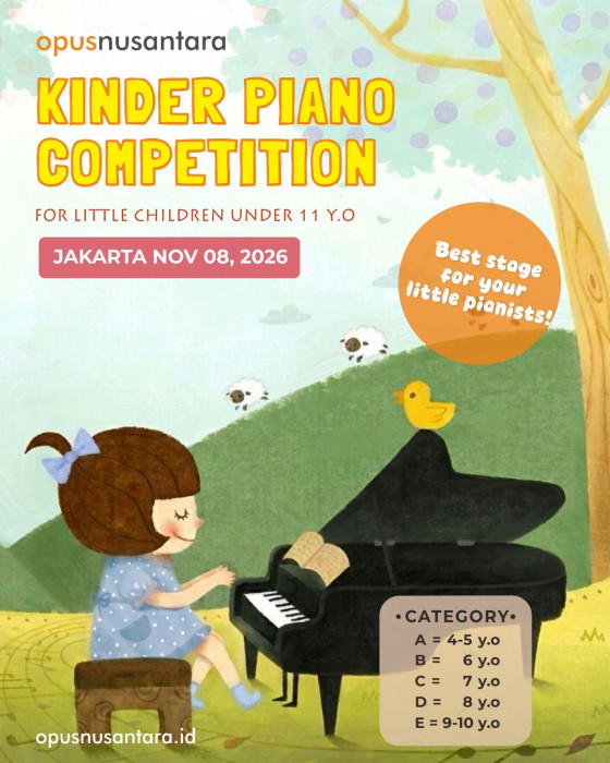 Kinder Piano Competition 2026